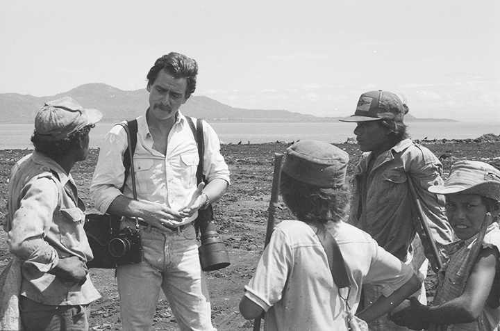 Bill at Managua dump 1987